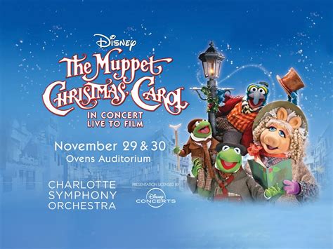The Muppet Christmas Carol in Concert, TheBOplex, Charlotte, 29 ...