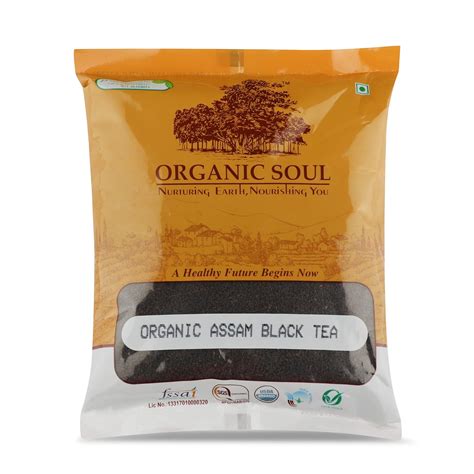 Organic soul - Organic Assam Black Tea 200gm | Tulsi, Elaichi, Ginger ...