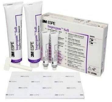 3M Impregum Soft Handmix Polyether Medium Body Impression Materials ...