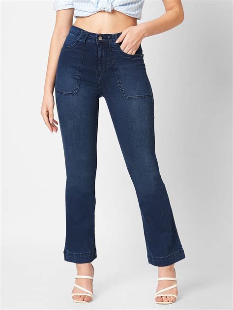 Buy Women High-Rise Flare Jeans | Kraus Jeans