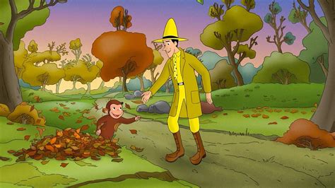 Curious George Man In The Yellow Hat Walking