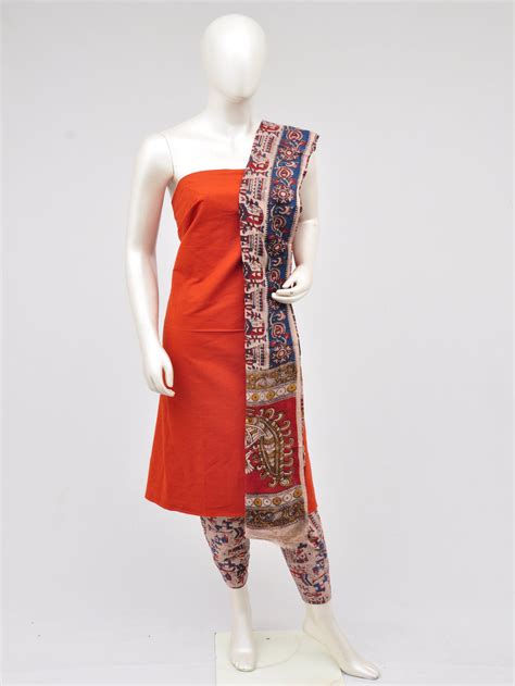 Kalamkari print dress material at whole sale price – DressesForWomen.IN