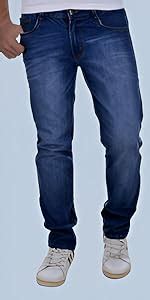 Buy Ben Martin Men’s Bell Bottom Jeans | Bootcut Denim Pants | Wide Leg ...