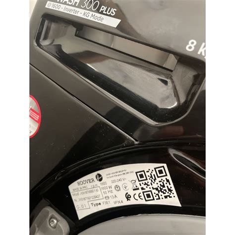 Hoover 300-Plus Washing Machine User Guide 的图像结果
