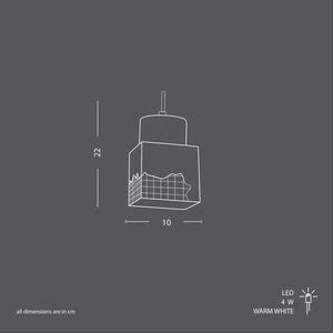 Buy Ceiling Light Fixtures | Cubicask Mesh Fusion Pendant Lamp | Shop ...