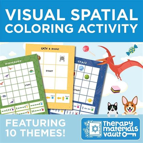 Image result for Visual Spatial Coloring