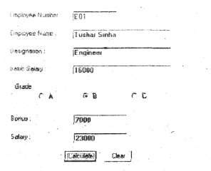 Image result for Employee Form Visual Basic