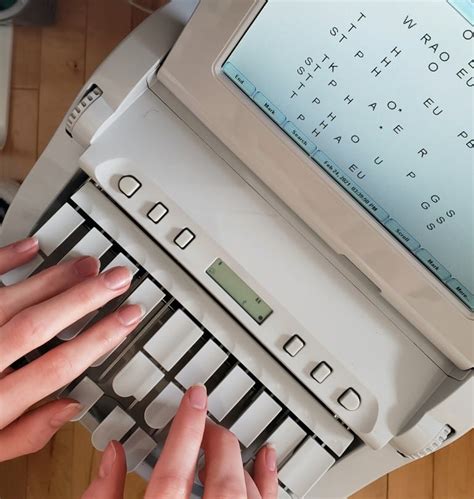 Court Reporter Keyboard Layout, Stenographer Keyboard : Physical layout ...