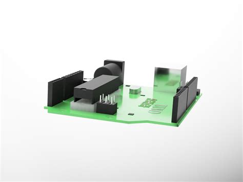 How Arduino Project Model in AutoCAD 的图像结果