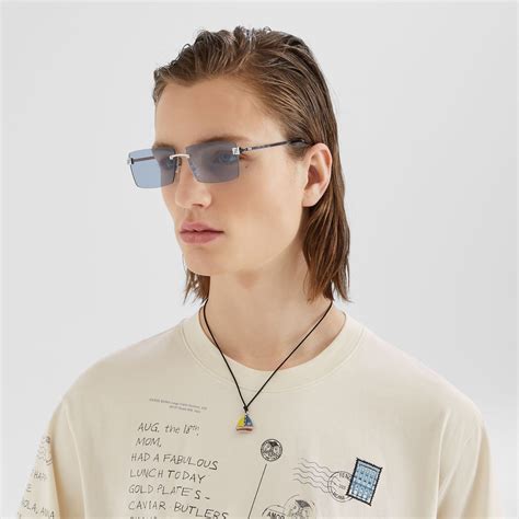 Collar Velero Acabado plateado Multicolor | Fendi