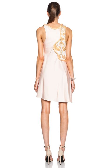 3.1 phillip lim Asymmetrical Freeform Hem Dress in Blush | FWRD