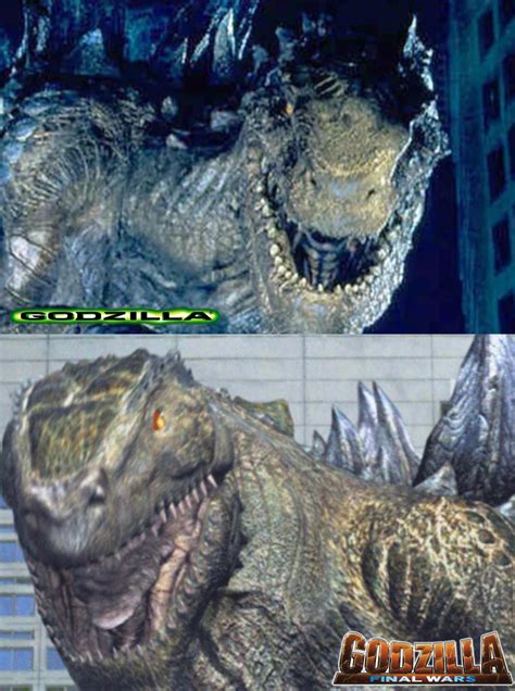 Godzilla and Zilla comparison | Godzilla | Know Your Meme