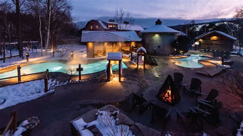 Nordic Spa Thermal Experience | Blue Mountain outdoor spa