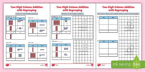 Image result for 2-Digit Column Addition