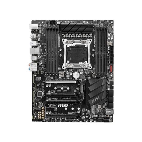 Buy MSI X299-A PRO - LGA 2066 - Motherboard - mdcomputers.in