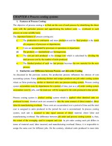 Image result for Process Costing Sample Problem