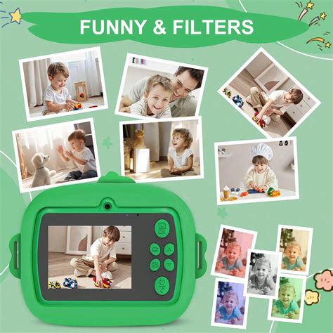 Kids Camera Instant Print, Christmas Birthday Gifts For Girls And Boys ...