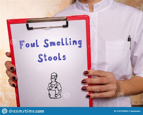 Conceptual Photo about Foul Smelling Stools with Written Text Stock Image - Image of dependency ...