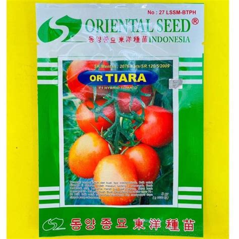 Jual Benih tomat hibrida OR TIARA F1 isi 5gram dari ORIENTAL SEED - Kab ...