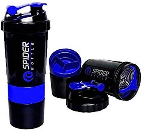 Buy Boogeyman® Spider Shaker Bottle 500ml (Blue) Online at Low Prices ...