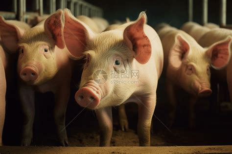 一群猪图片素材-猪圈里的猪群创意图片-jpg格式-未来素材下载