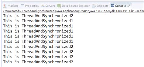 Synchronized Thread in Java 的图像结果