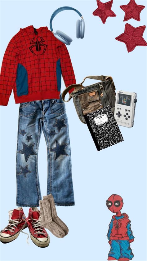 🕷️ SPIDER-MAN OUTFIT🕷️ #outfitinspo #spiderman #marvel | Silly clothes ...