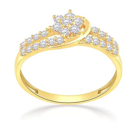 Buy Malabar Gold & Diamonds Gold Ring for Women 22k | Pure Gold 22kt ...
