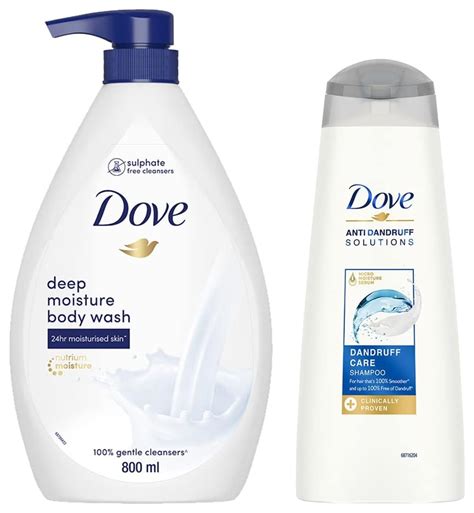 Buy Dove Deeply Nourishing Body Wash, With Exfoliating Beads For Softer ...