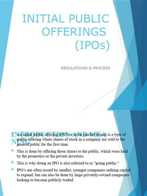 Image result for Examples of IPO Process