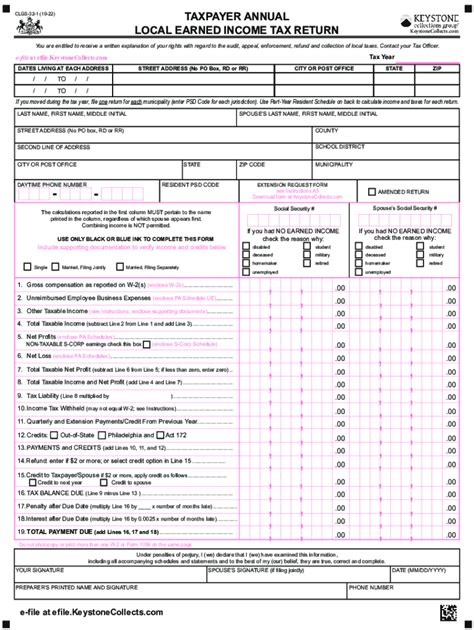 Pa Local Tax 2022-2025 Form - Fill Out and Sign Printable PDF Template ...