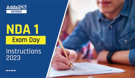 NDA 1 Exam Day Instructions 2023 Documents & Important Update