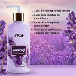 Buy Nykaa Wanderlust French Lavender Body Lotion 300 ml | 19 Minutes ...