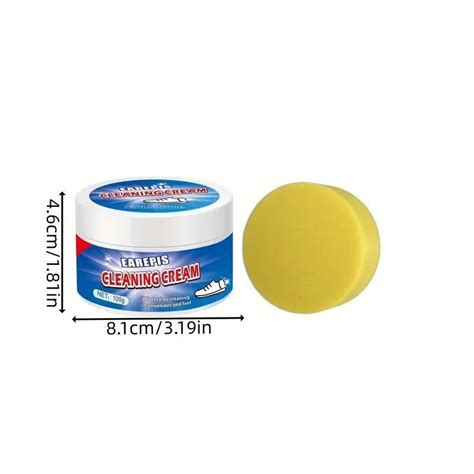 Multipurpose Whitening Cleaning Cream with Sponge – Purvi Super Shopi