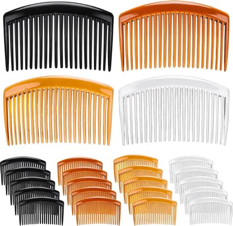 Amazon.com : COMNICO 6 Pcs French Hair Side Combs, Women Hair Comb ...