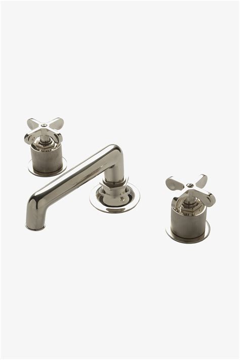 Discover Henry Low Profile Three Hole Deck Mounted Lavatory Faucet with ...