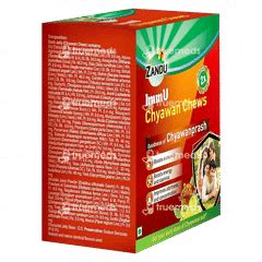 Zandu Immu Chyawan Chews 60 - Uses, Side Effects, Dosage, Price | Truemeds