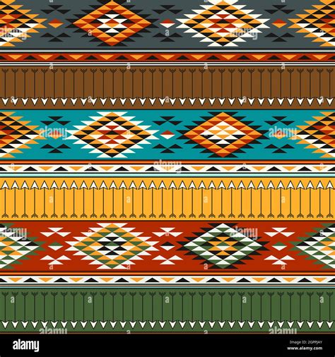 Native American Indian Designs And Patterns Double Pattern, Native