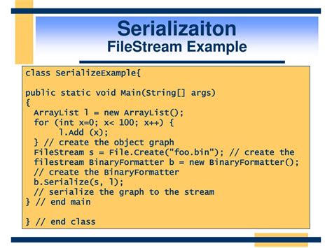 Define Serialization 的图像结果