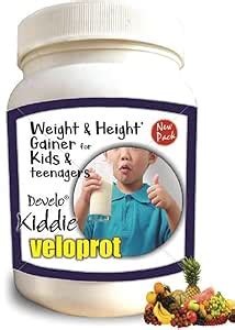 Develo Weight & Height Gainer Protein Powder for Kids, 2-12 years ...