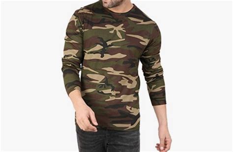 Long Sleeves Camo T-Shirt-SSB – Blue Army
