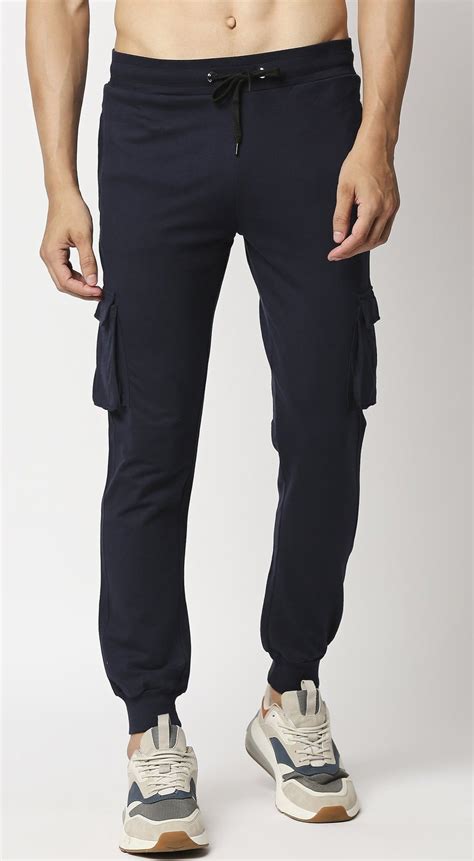 Fostino Ibu Navy Cargo Jogger Track Pant - Fostino Tracks