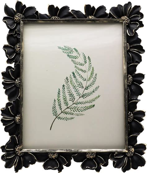 Amazon.com - YULINK 8x10 Vintage Picture Frame, Antique Black Ornate ...