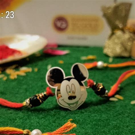 Buy quality silver kids rakhi RH-GA696 in Ahmedabad