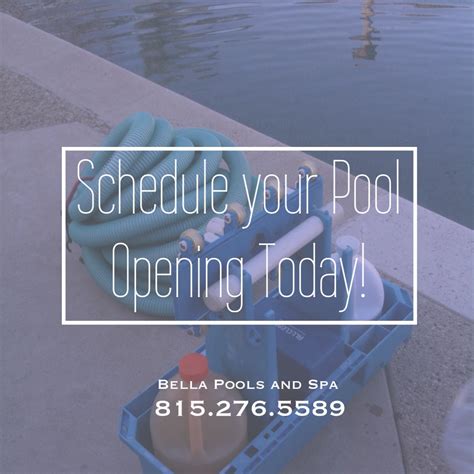 Swimming Pool Opening Services | Bella Pools and Spa
