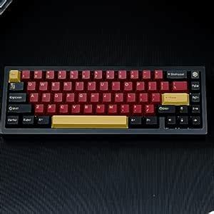 177 Keys Red Samurai Keycaps PBT Double Shot Cherry Profile Keycap for ...