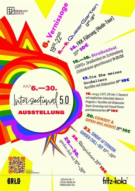 PRIDE MONTH BERLIN 2023 - "INTERSECTIONAL 5.0" @ prideART Ateliers ...