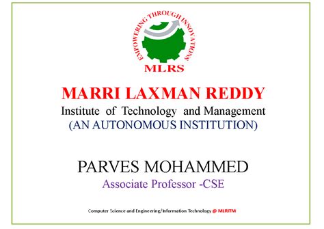 Data mining unit-3 - very useful - MARRI LAXMAN REDDY Institute of ...