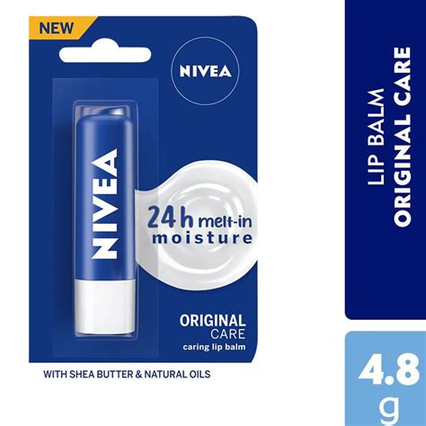 Nivea Original Care Caring Lip Balm, 4.8 gm Price, Uses, Side Effects ...