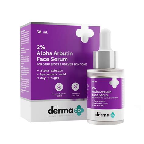 Dermaco 2 % Alpha Arbutin Face Serum (30ml) - Cureka - Online Health ...